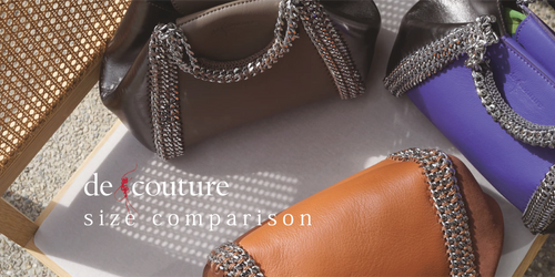 バッグ サイズ トートバッグ チェーン 大きめ de couture デクチュール