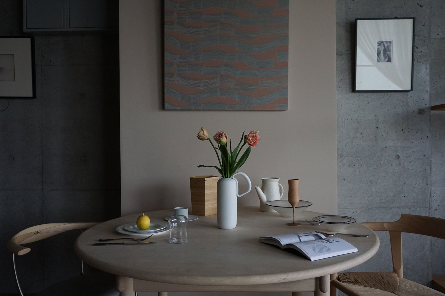 2016 / arita japan Flower vase White アリタジャパン フラワーベース ホワイト