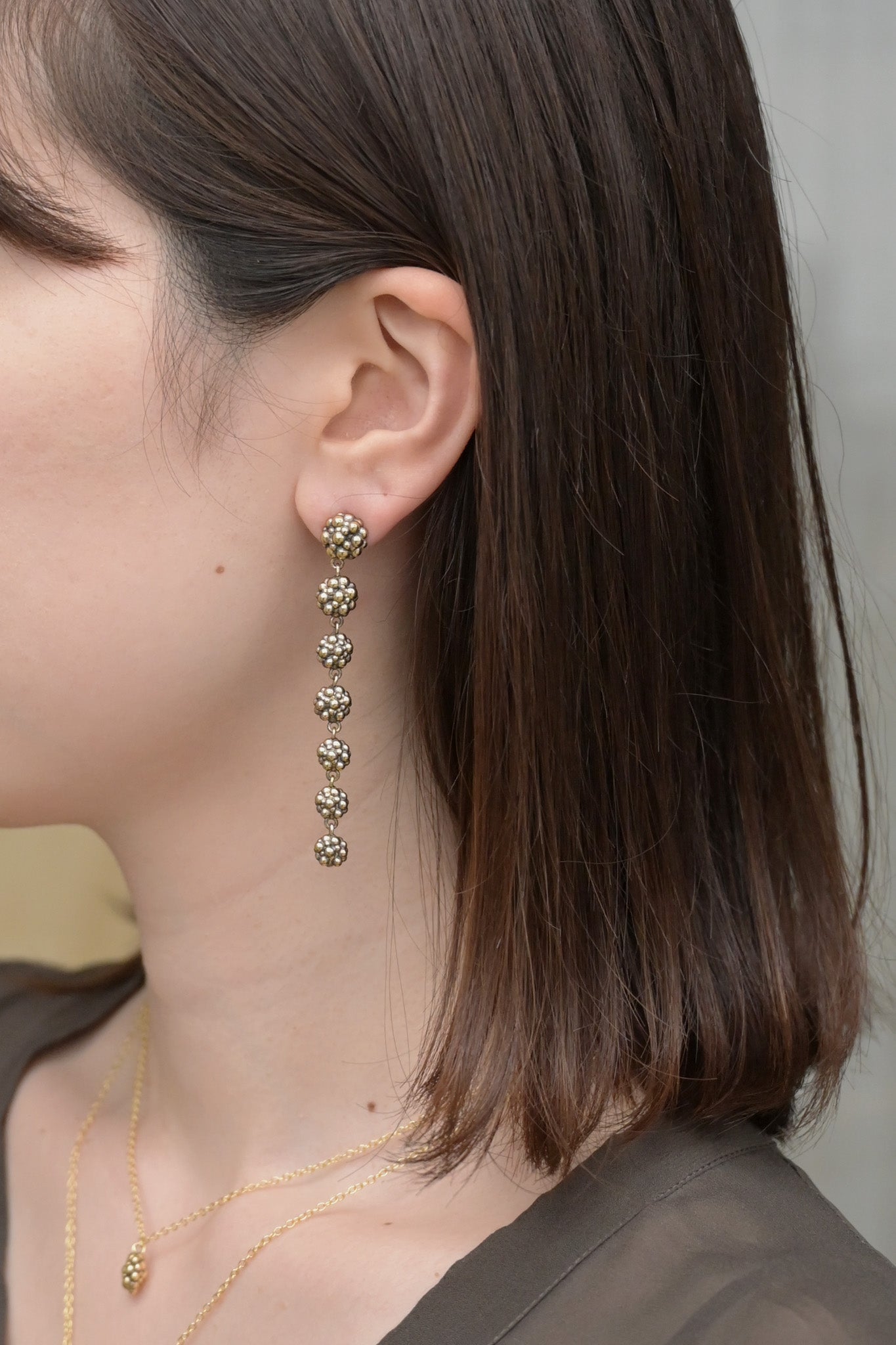 ダニエラデマルキ / Daniela de Marchi , Frutti di bosco Collection ,  ピアス（Pierces）［OR1414 OBR］