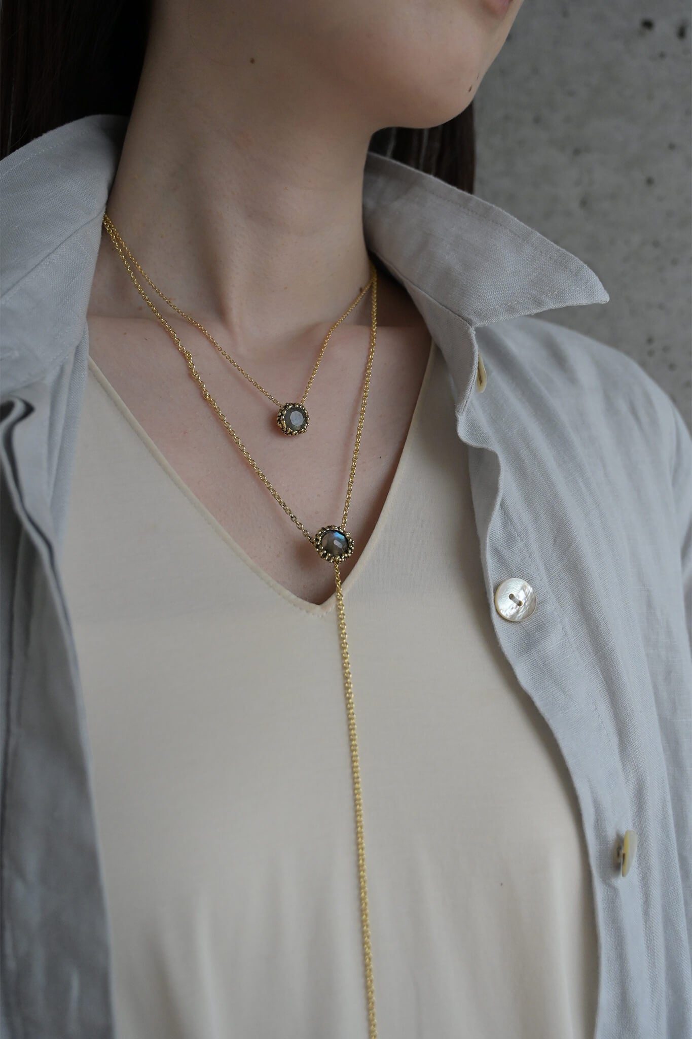 ダニエラデマルキ Daniela de Marchi Inclusion Collection インクルージョンコレクション ネックレス ラブラドライト