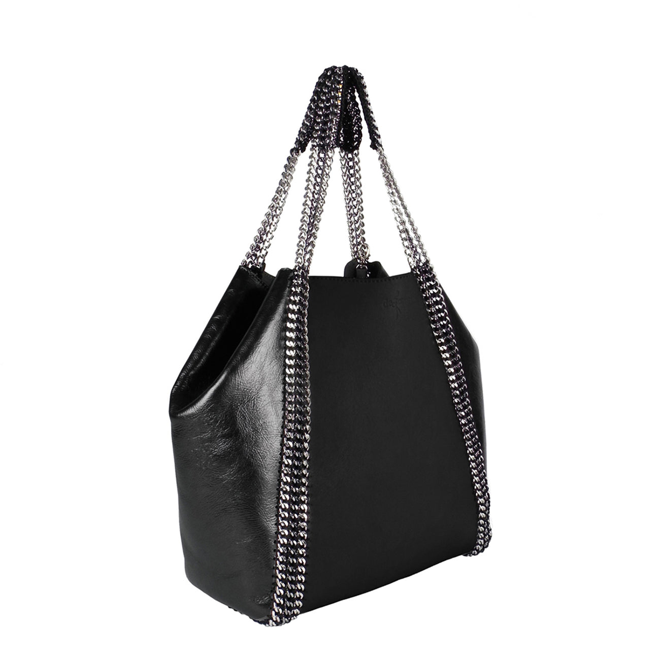 【オーダー】デ・クチュール/de Couture<br>2WAY チェーン トートバッグ LLサイズ <br> Barley × Metalic Gold