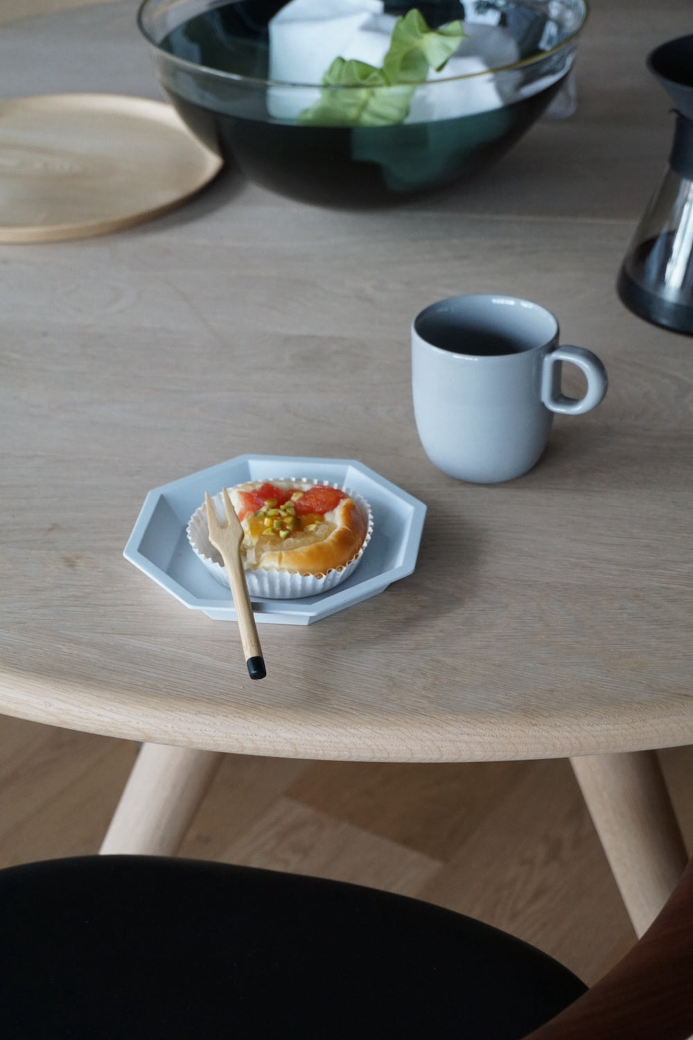 1616 / arita japan Anis Plate 150 Grey アリタジャパン アニスプレート150 グレー