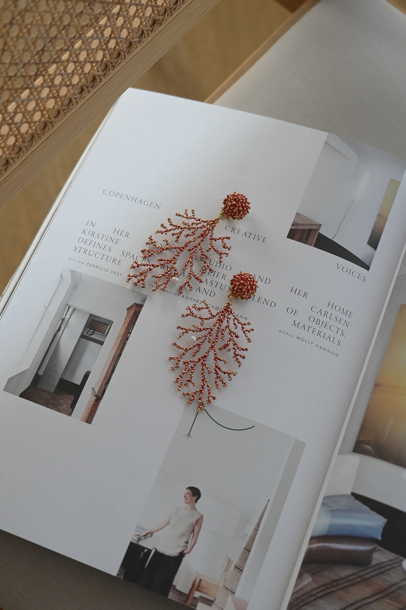 ダニエラデマルキ Daniela de Marchi Corallo Collection PORTFINO コラロコレクション ポートフィノ イヤリング イメージ画像