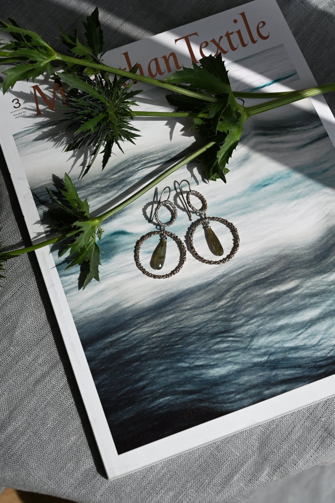 ダニエラデマルキ Daniela de Marchi Charlotte Collection シャーロットコレクション ピアス ラブラドライト イメージ画像