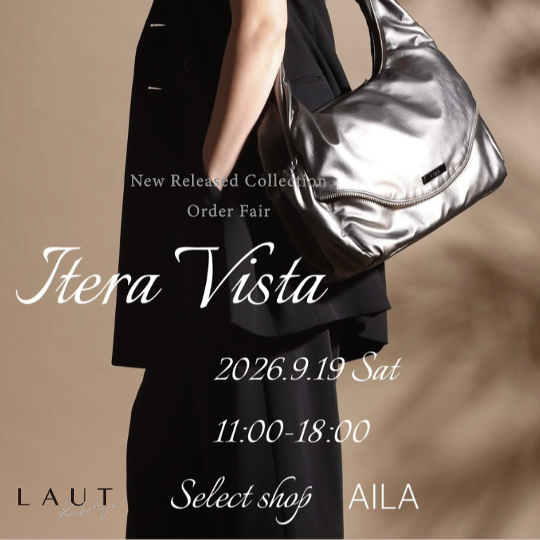 【 9/19 の１日限り！AILA × LAUT Keiko Kaji　コラボイベント開催】