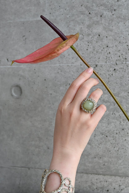 ダニエラデマルキ/Daniela de Marchi<br>Sweet&sour Collection <br>リング（Ring） [AN155 OAG ニュージェイド］