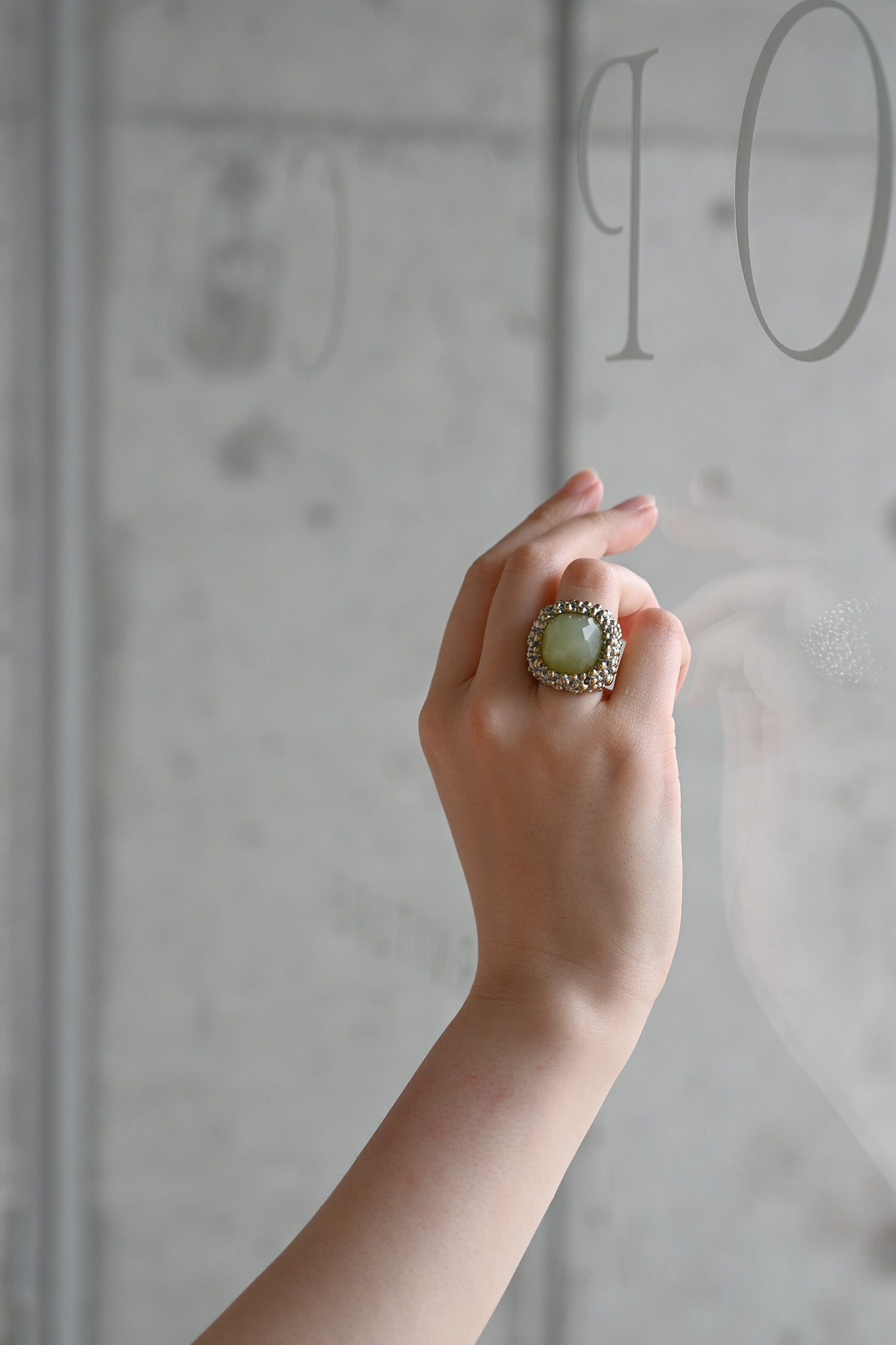 ダニエラデマルキ/Daniela de Marchi<br>Sweet&sour Collection <br>リング（Ring） [AN155 OAG ニュージェイド］