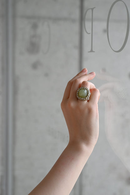 ダニエラデマルキ/Daniela de Marchi<br>Sweet&sour Collection <br>リング（Ring） [AN155 OAG ニュージェイド］