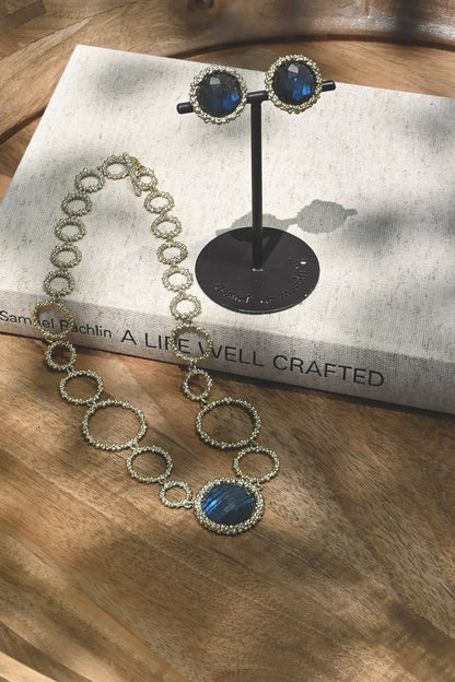 ダニエラデマルキ/Daniela de Marchi<br>Contaminazioni Collection<br>ネックレス（Necklace）［CL5465 OAG ラブラドライト］