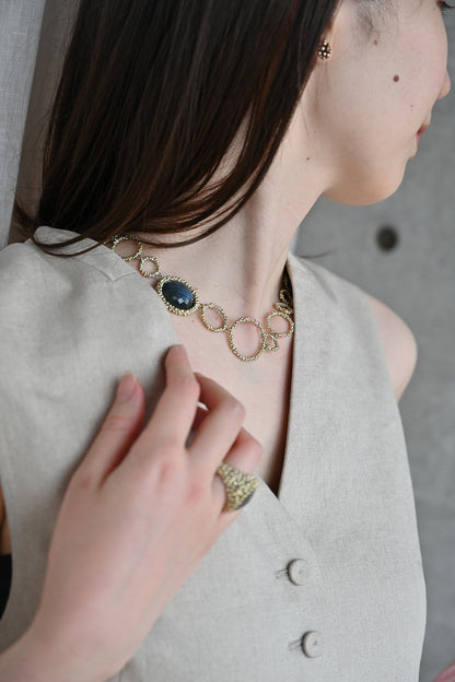 ダニエラデマルキ/Daniela de Marchi<br>Contaminazioni Collection<br>ネックレス（Necklace）［CL5465 OAG ラブラドライト］