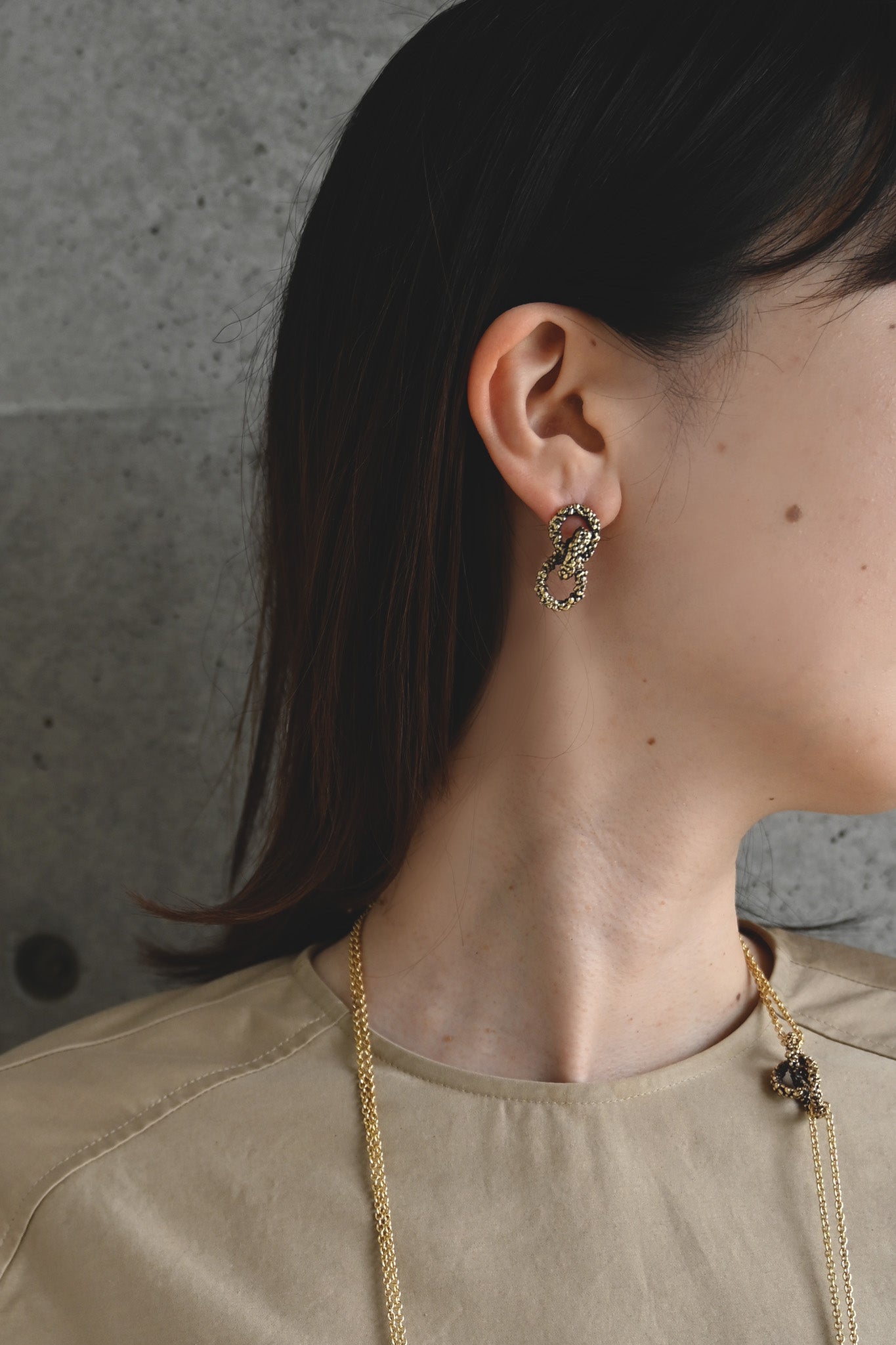 ダニエラデマルキ / Daniela de Marchi <br> CAOS Collection<br>ピアス（Pierces）［OR1439 OBR ］