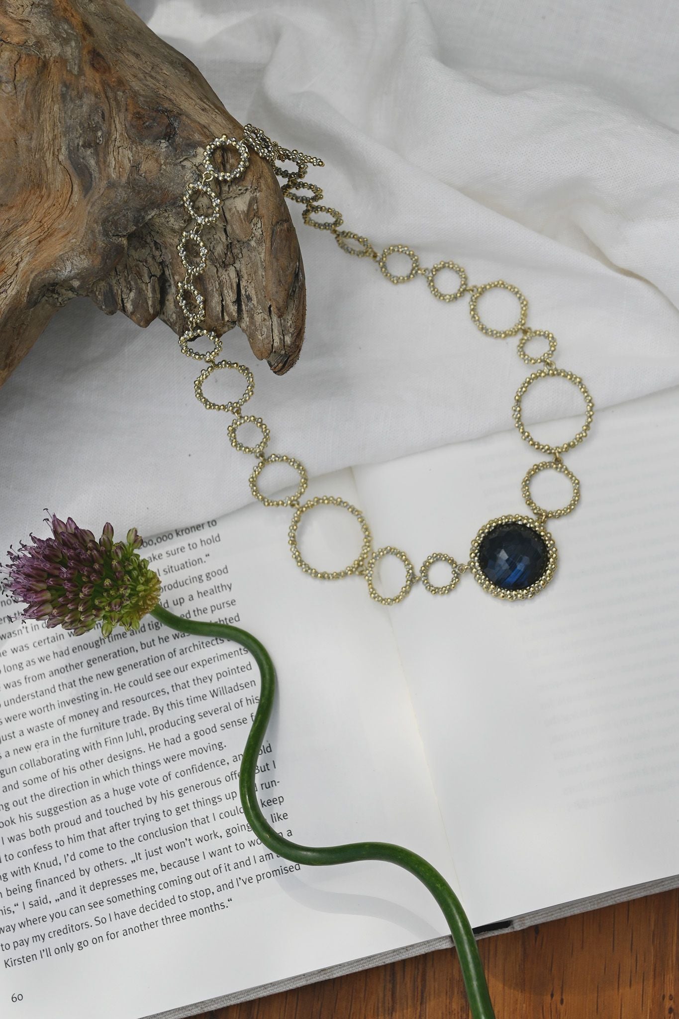 ダニエラデマルキ/Daniela de Marchi<br>Contaminazioni Collection<br>ネックレス（Necklace）［CL5465 OAG ラブラドライト］