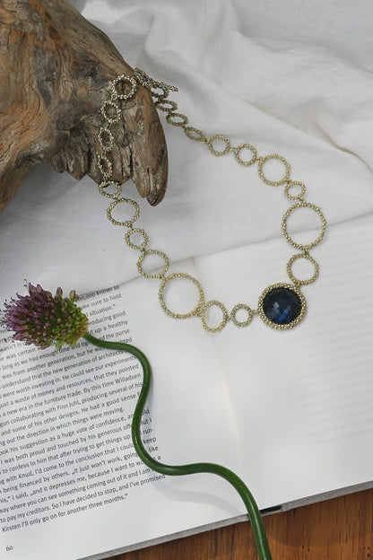 ダニエラデマルキ/Daniela de Marchi<br>Contaminazioni Collection<br>ネックレス（Necklace）［CL5465 OAG ラブラドライト］