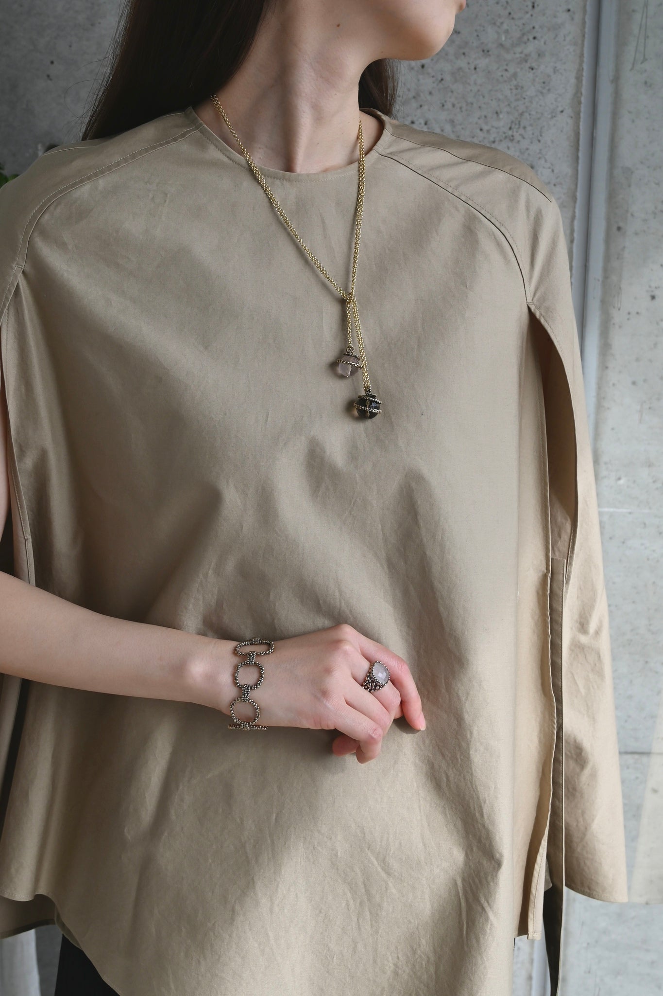 ダニエラデマルキ / Daniela de Marchi <br> La Voce  Collection <br>リング（Ring）［AN0219 OTVIO ローズクオーツ］フリーサイズ