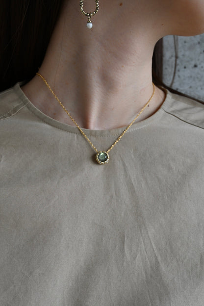 ダニエラデマルキ / Daniela de Marchi <br> Inclusion Collection<br>ネックレス（Necklace）［ CL5642 OAG ラブラドライト］