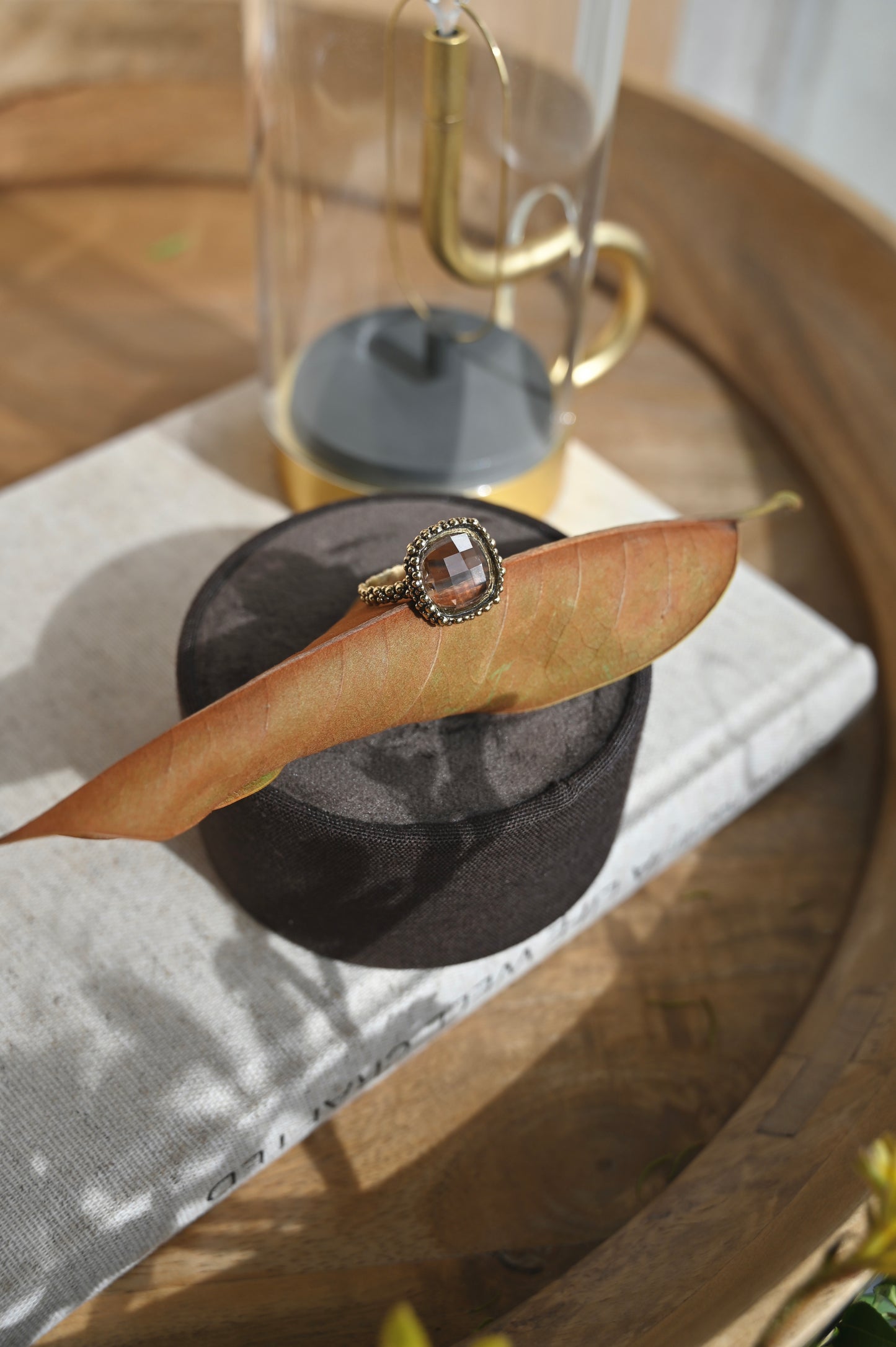 ダニエラデマルキ / Daniela de Marchi <br> Little Secrets Collection <br>リング（Ring）［AN138 OBR スモーキークオーツ］#11