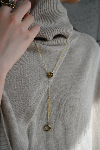 ダニエラデマルキ / Daniela de Marchi <br> Inclusion Collection<br> ネックレス（Necklace）［ CL5614 OBR スモーキークオーツ］