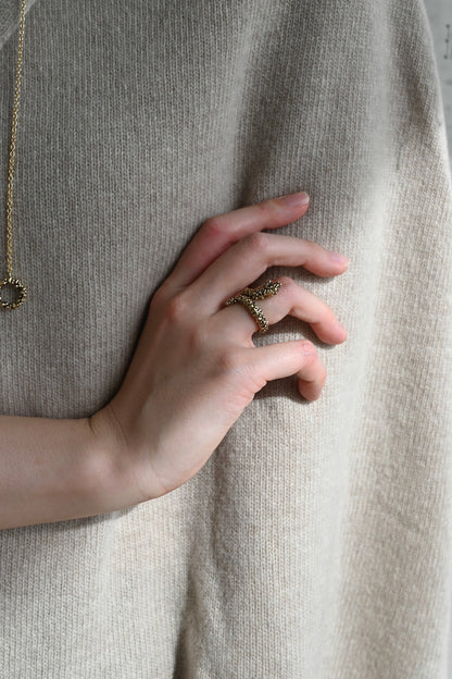 ダニエラデマルキ / Daniela de Marchi <br> Serpenti Collection<br>リング（Ring）[AN0063 OBR]Free Size