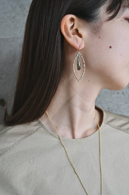 ダニエラデマルキ / Daniela de Marchi <br> Ⅰmpero Collection<br>ピアス（Pierces）［OR1395 OAG ラブラドライト］