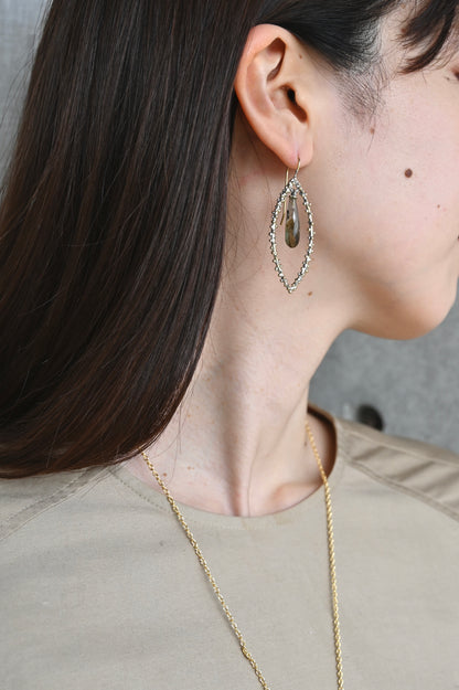 ダニエラデマルキ / Daniela de Marchi <br> Ⅰmpero Collection<br>ピアス（Pierces）［OR1395 OAG ラブラドライト］