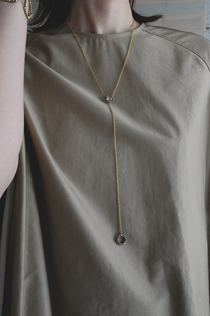 ダニエラデマルキ / Daniela de Marchi <br> Inclusion Collection<br> ネックレス（Necklace）［ CL5614 OVIローズクォーツ］