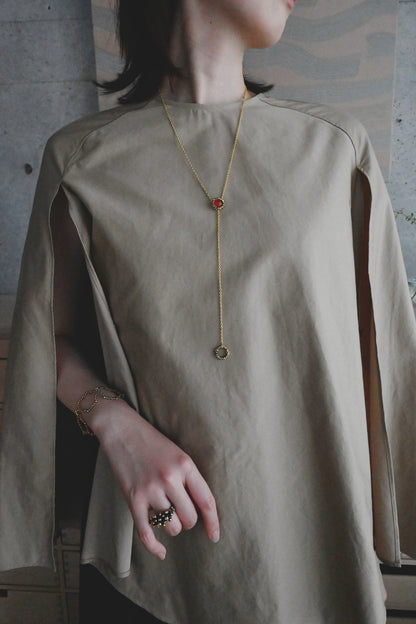 ダニエラデマルキ / Daniela de Marchi <br> Inclusion Collection<br> ネックレス（Necklace）［ CL5614 OBR カーネリアン］
