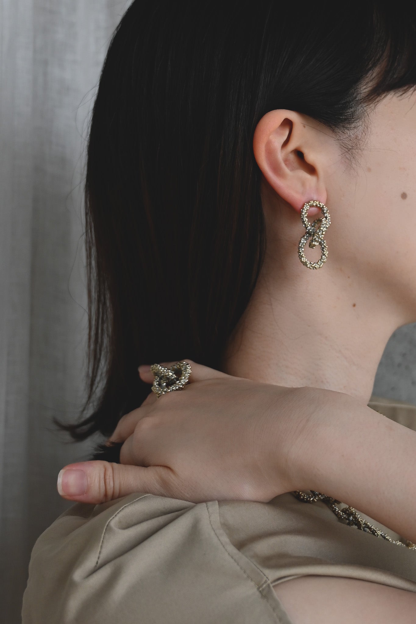 ダニエラデマルキ / Daniela de Marchi <br> CAOS Collection<br>ピアス（Pierces）［OR1440 OAG］