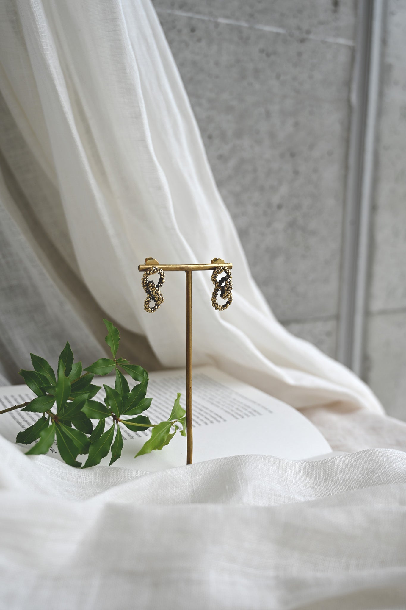 ダニエラデマルキ / Daniela de Marchi <br> CAOS Collection<br>ピアス（Pierces）［OR1439 OBR ］