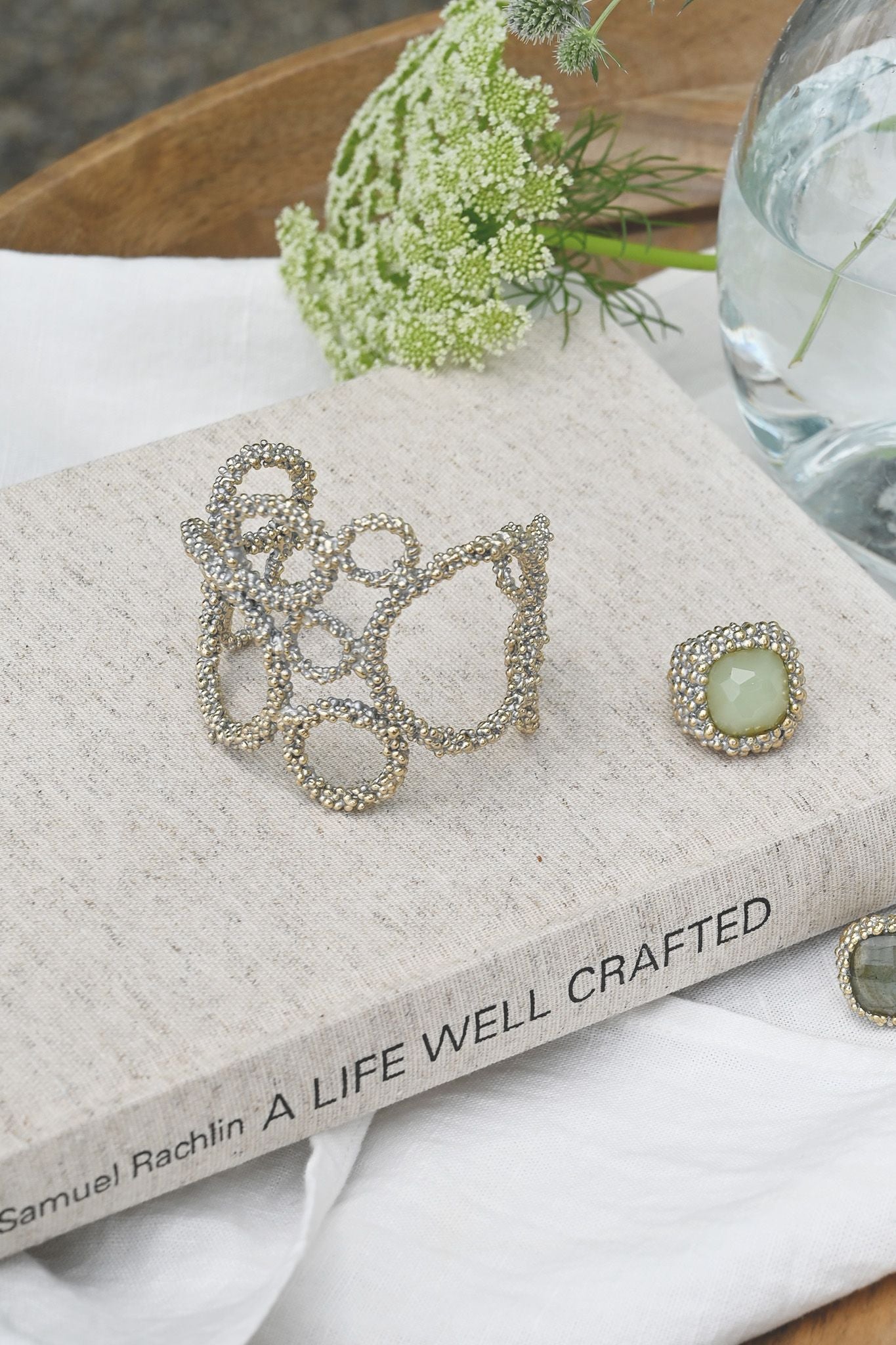 ダニエラデマルキ/Daniela de Marchi<br>Sweet&sour Collection <br>リング（Ring） [AN155 OAG ニュージェイド］