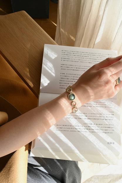 ダニエラデマルキ / Daniela de Marchi <br> Little Secret Collection<br>ブレスレット（Bracelet）［BR3118 OAG ラブラドライト］