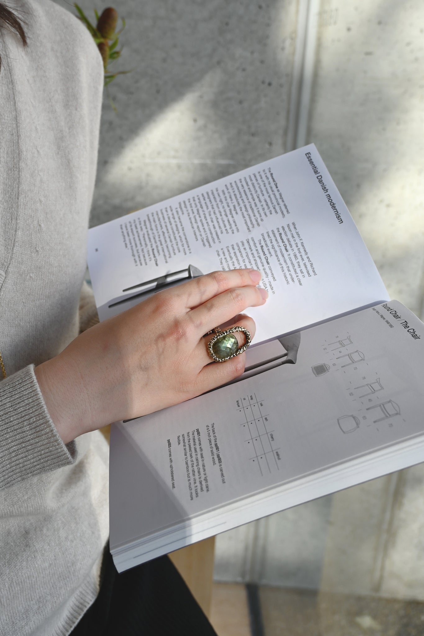 ダニエラデマルキ / Daniela de Marchi <br> Empatia Collection <br>リング（Ring)［AN0235 OBR ラブラドライト］