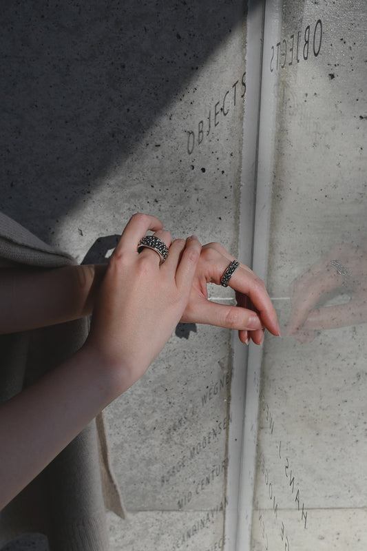 ダニエラデマルキ / Daniela de Marchi <br> Essere Collection <br>リング（Ring)［AN0236 AGR（シルバー）］#13