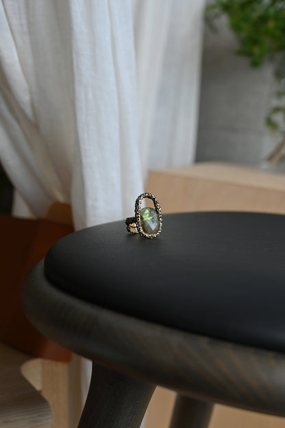 ダニエラデマルキ / Daniela de Marchi <br> Empatia Collection <br>リング（Ring)［AN0235 OBR ラブラドライト］