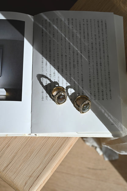 ダニエラデマルキ / Daniela de Marchi <br> Empatia Collection <br>リング（Ring)［AN0235 OBR ラブラドライト］