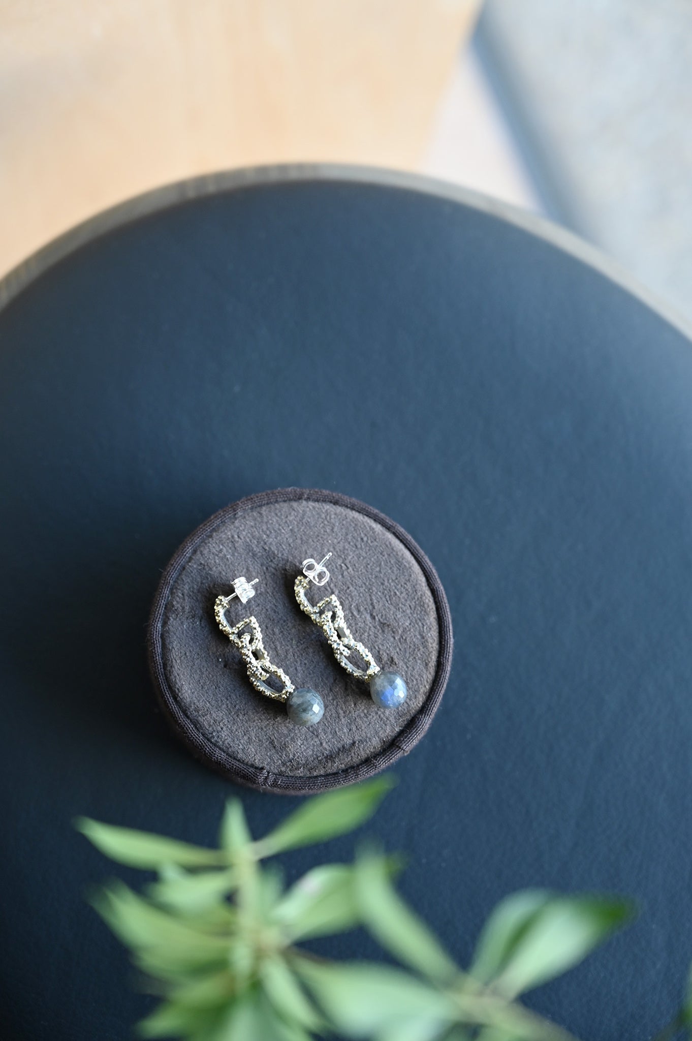 ダニエラデマルキ / Daniela de Marchi <br> Empatia Collection <br>ピアス（Pierce）［OR1437 OAG ラブラドライト］