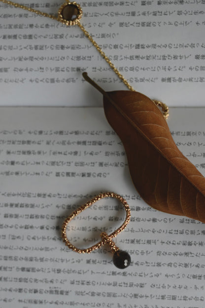 ダニエラデマルキ / Daniela de Marchi <br>  Empatia Collection <br>リング（Ring)［AN0234 ORA スモーキークオーツ］