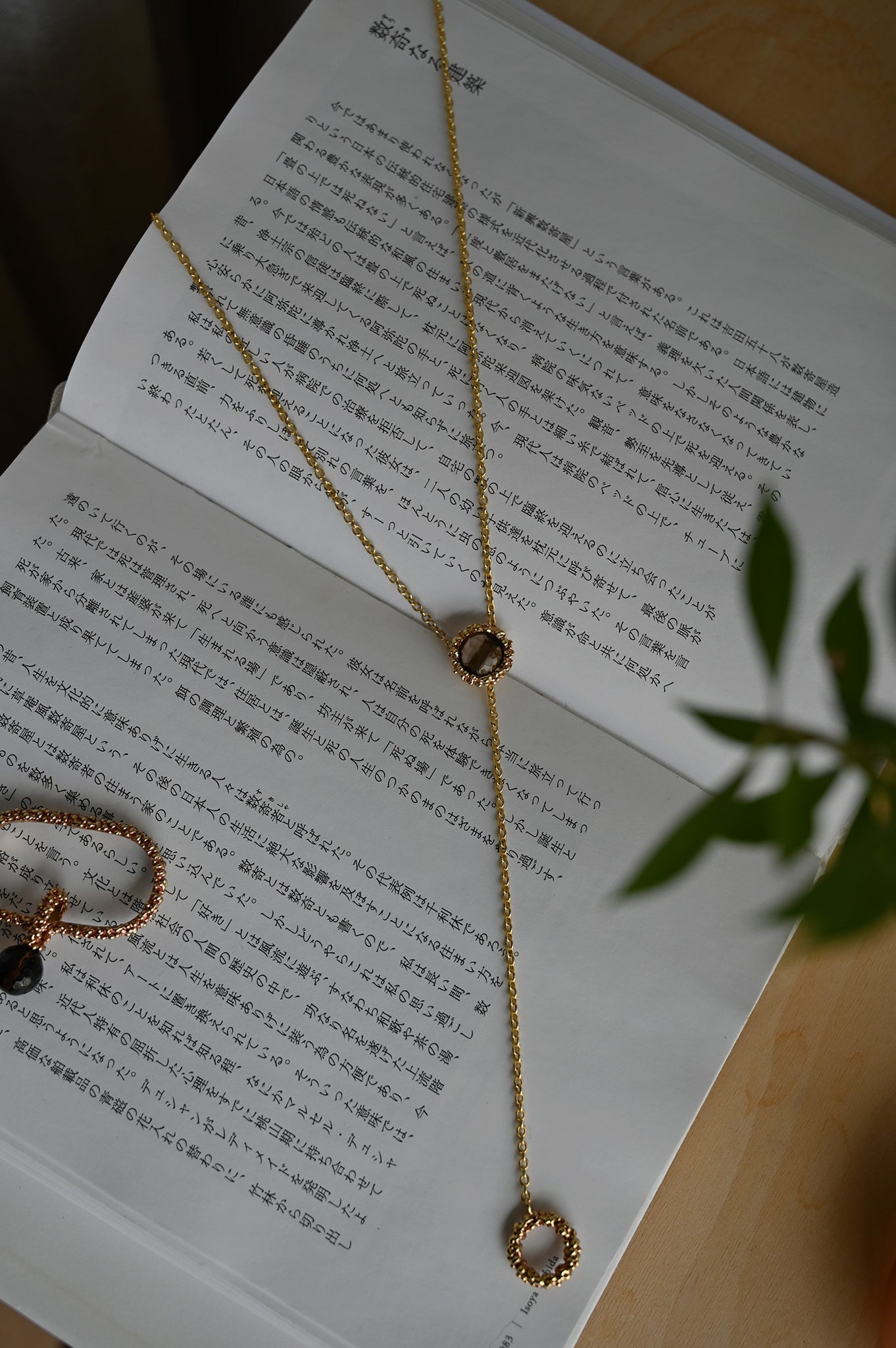 ダニエラデマルキ / Daniela de Marchi <br> Inclusion Collection<br> ネックレス（Necklace）［ CL5614 ORA スモーキークオーツ］