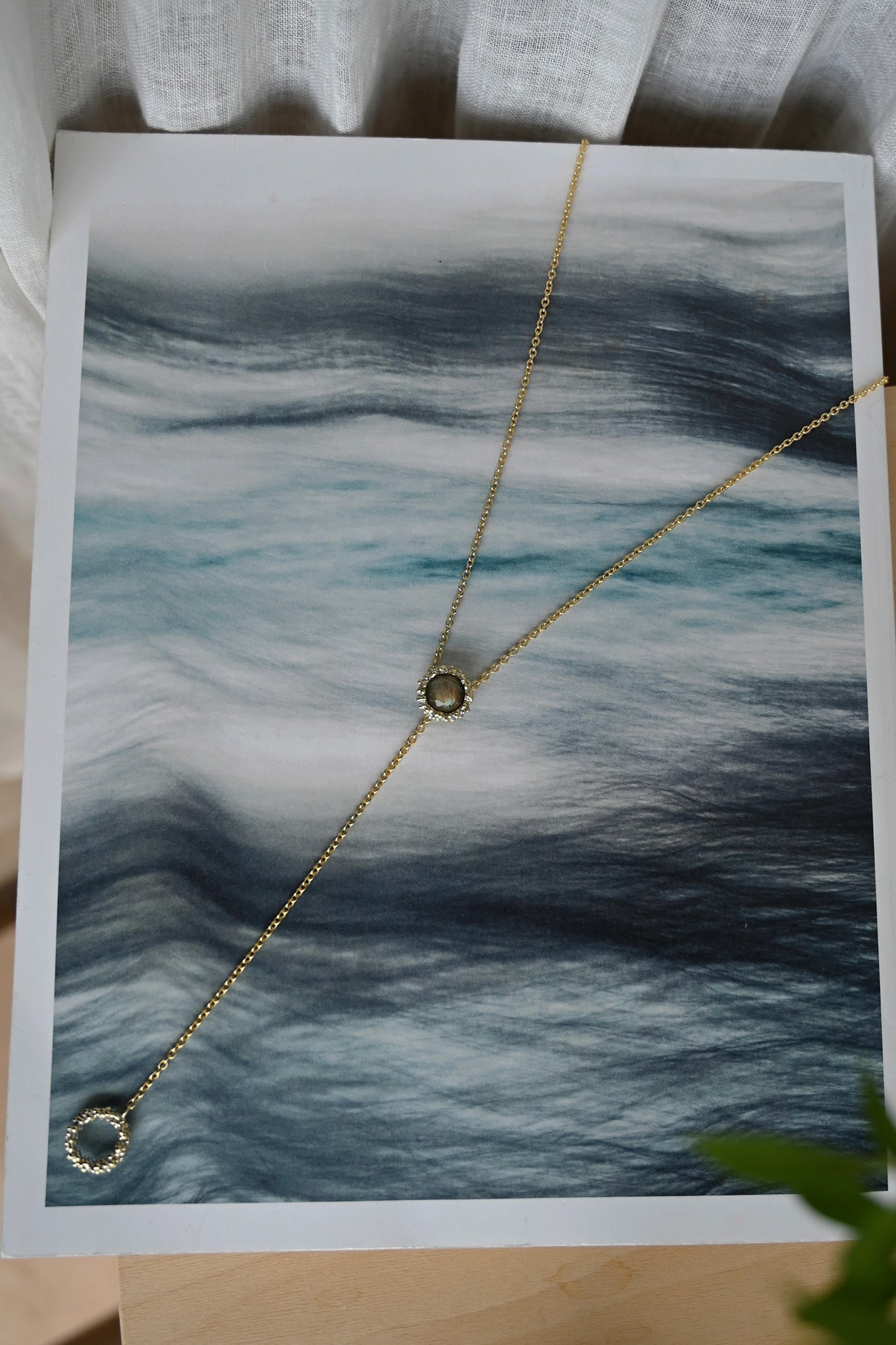 ダニエラデマルキ / Daniela de Marchi <br> Inclusion Collection<br> ネックレス（Necklace）［ CL5614 OAG ラブラドライト］
