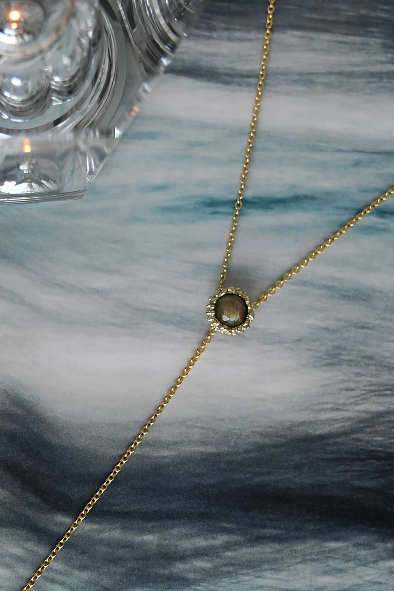 ダニエラデマルキ / Daniela de Marchi <br> Inclusion Collection<br> ネックレス（Necklace）［ CL5614 OAG ラブラドライト］