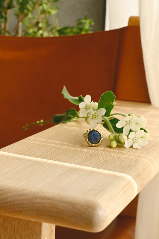 ダニエラデマルキ/Daniela de Marchi<br>Inclusion Collection <br>リング（Ring）［AN0211 OAG ラブラドライト］＃12