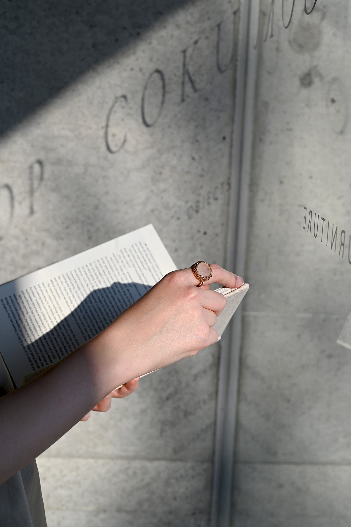 ダニエラデマルキ/Daniela de Marchi<br>Inclusion Collection <br>リング（Ring）［AN0211 BCH ローズクオーツ］＃11