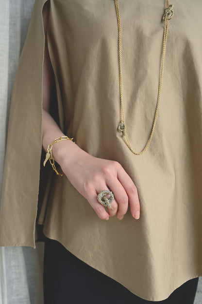 ダニエラデマルキ / Daniela de Marchi <br> CAOS Collection<br>リング（Ring）[AN0238 OAG] Free Size