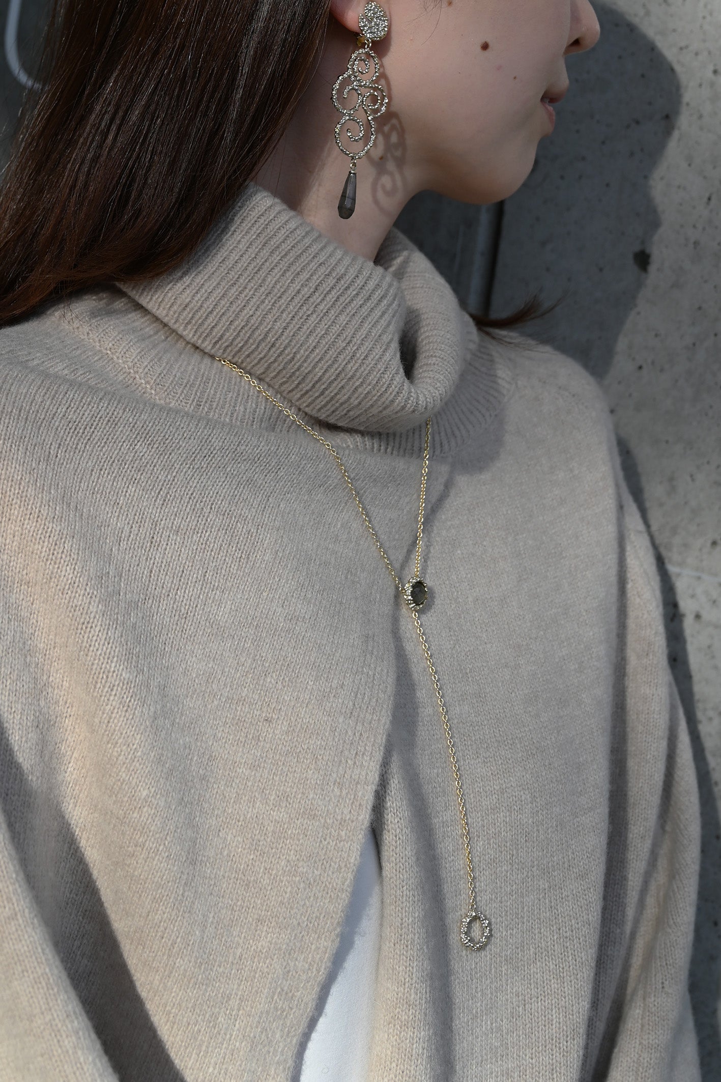 ダニエラデマルキ / Daniela de Marchi <br> Inclusion Collection<br> ネックレス（Necklace）［ CL5614 OAG ラブラドライト］