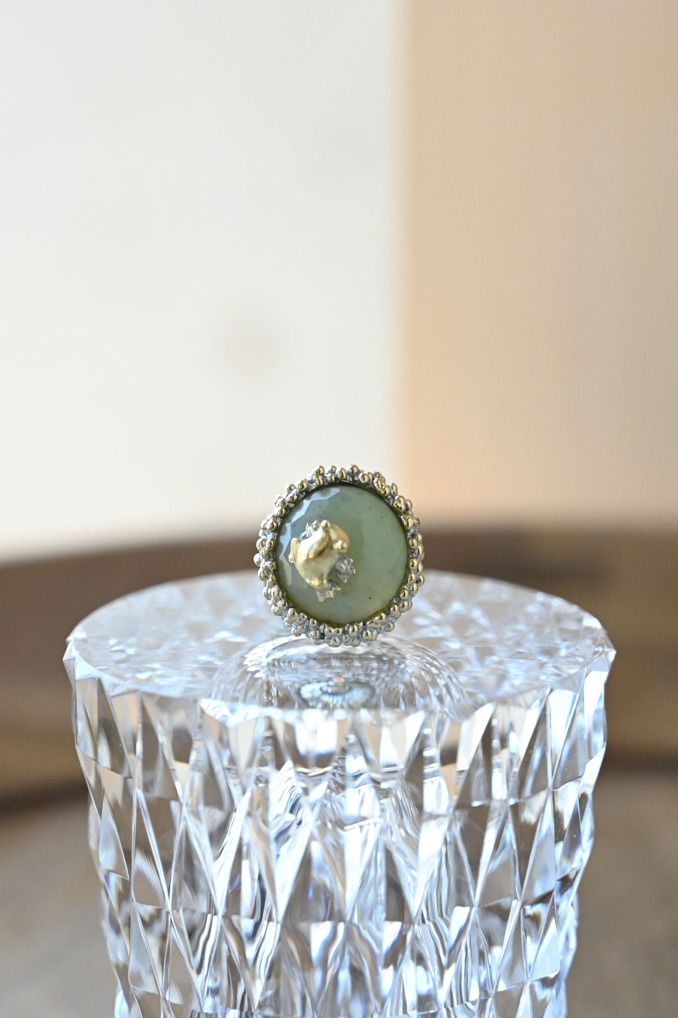 ダニエラデマルキ/Daniela de Marchi<br> Intramontabili Collection <br>リング（Ring）[AN029 OTAG ニュージェイド]　Free Size