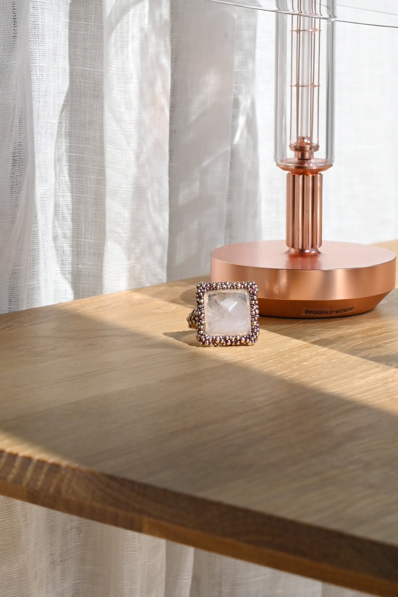 ダニエラデマルキ/Daniela de Marchi<br>Gatsby Collection<br>リング（Ring）［AN0200 OVI ローズクォーツ］freesize