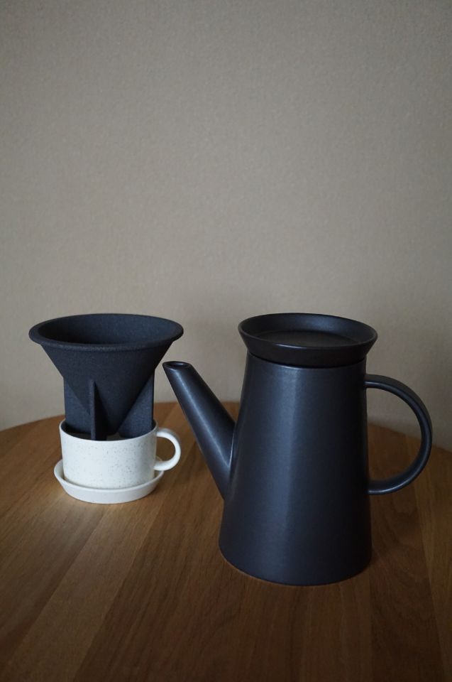 2016 / arita japan  Coffee pot  Black matt　アリタジャパン　コーヒーポット　ブラックマット