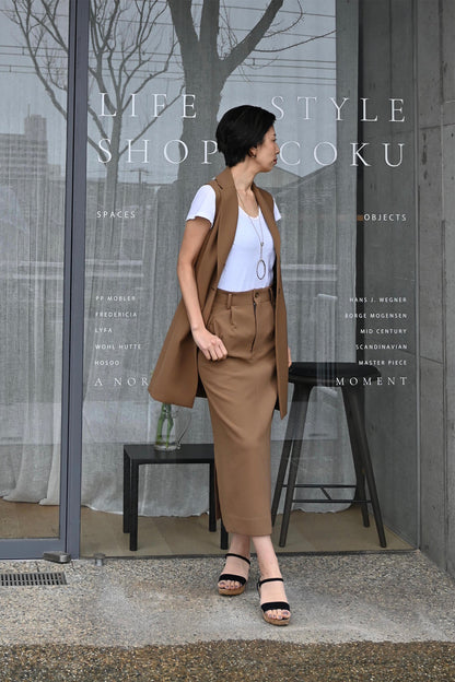 GILL<br>Skirt / Brown