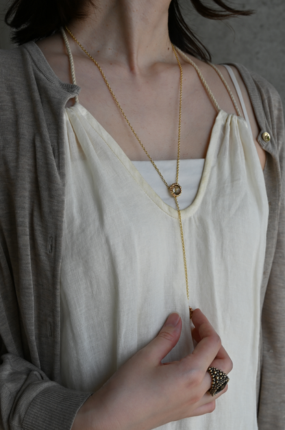 ダニエラデマルキ / Daniela de Marchi <br> Inclusion Collection<br> ネックレス（Necklace）［ CL5614 ORA スモーキークオーツ］