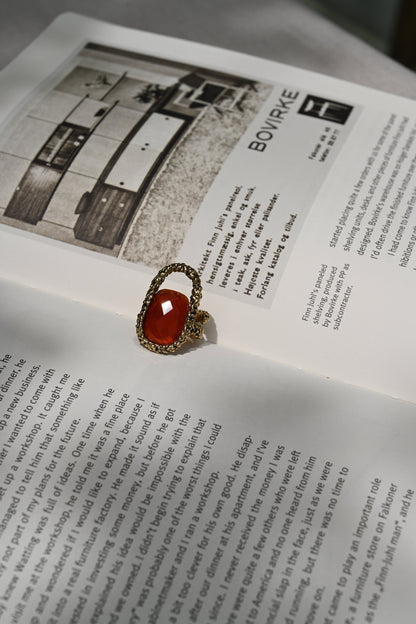ダニエラデマルキ / Daniela de Marchi <br> Empatia Collection <br>リング（Ring)［AN0235 OBR カーネリアン］Free Size