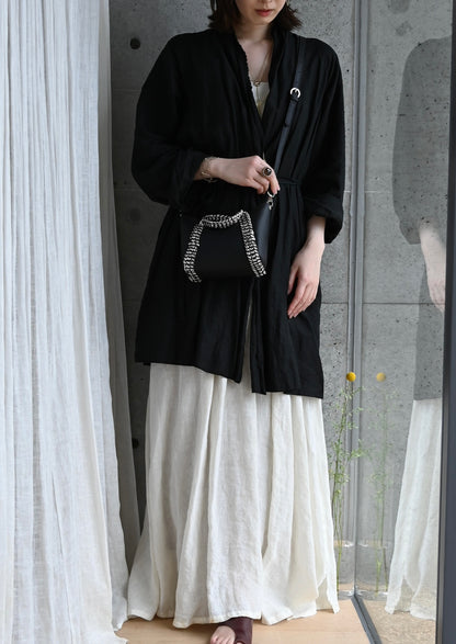 デ・クチュール/de Couture<br>2WAY チェーン レザー トートバッグ SSサイズ (ショルダーベルト付)<br>Black ブラック